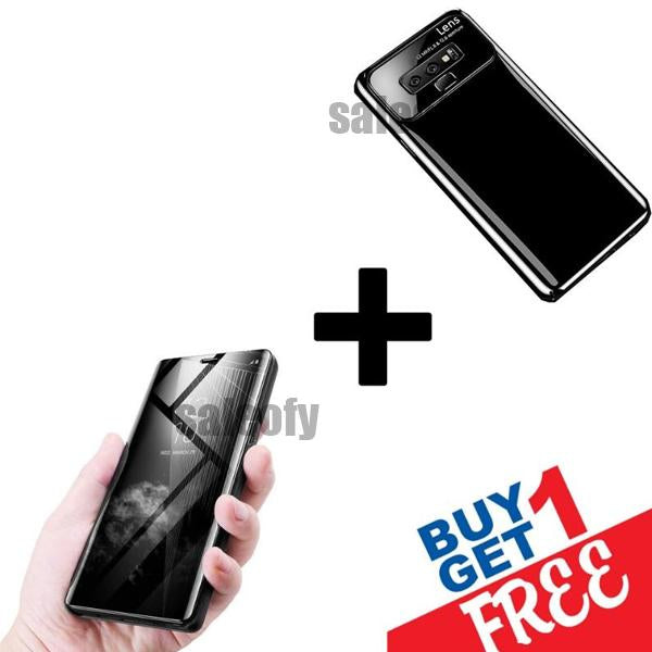 Buy 1 Get 1 FREE: Galaxy Note 9 Lens Case Plus Mirror Shine Cover