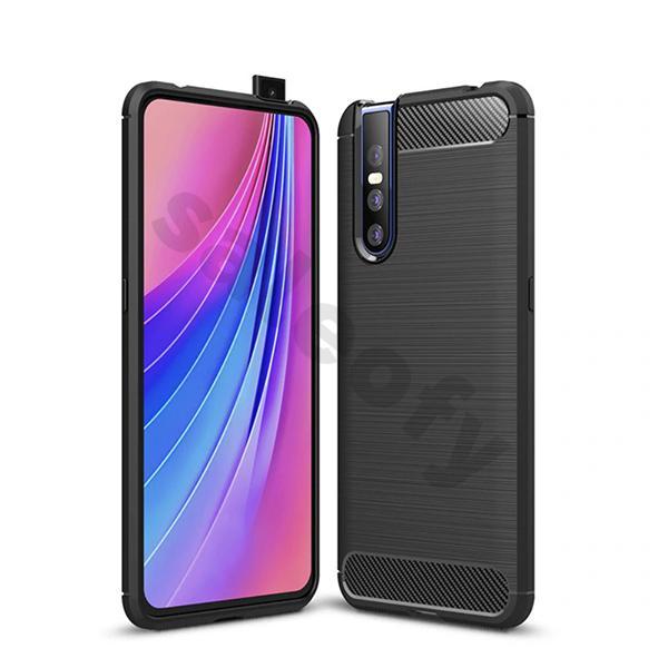 Buy 1 Get 1 FREE: Luxury Marble Pattern Tempered Glass Case + Creative Case for Vivo V15