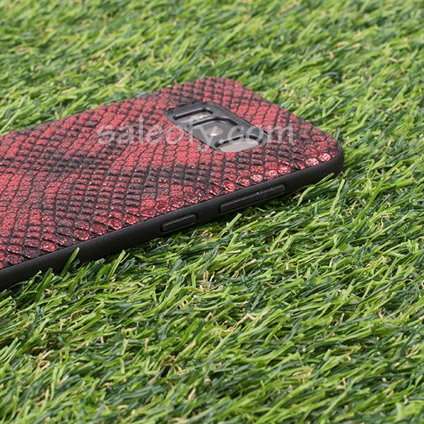 SAMSUNG S8 Python Back Case- Maroon