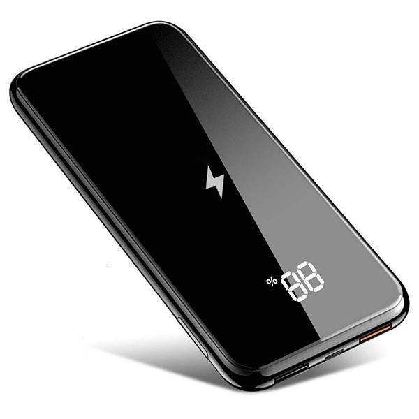 Wireless Charger + Power Bank (LED Digital Ready) - 10000mAh (QC/QI Ready) (6 Months Warranty)