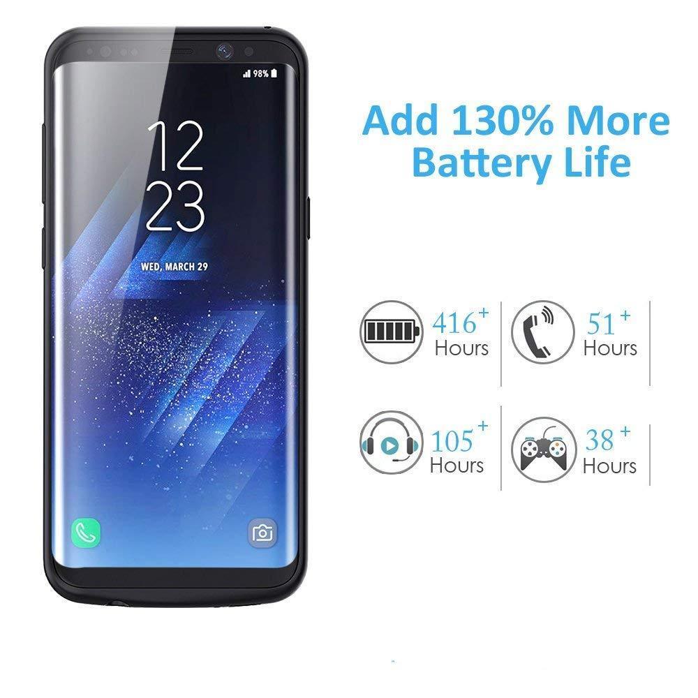 Galaxy S8 Battery Case Charger Case- 5500mAh