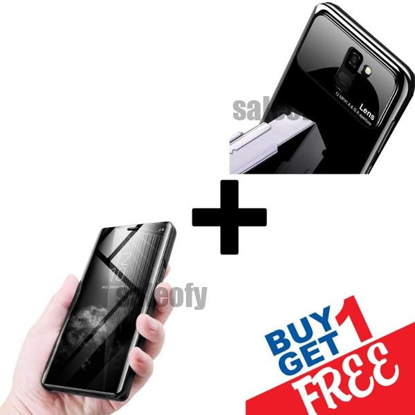 <span class ="titlehead"> Buy 1 Get 1 FREE </span></br> Galaxy J6 Lens Case Plus Mirror Shine Cover <span class="titlehead1"></br>Get 2 Different Cases for price of 1 </span>