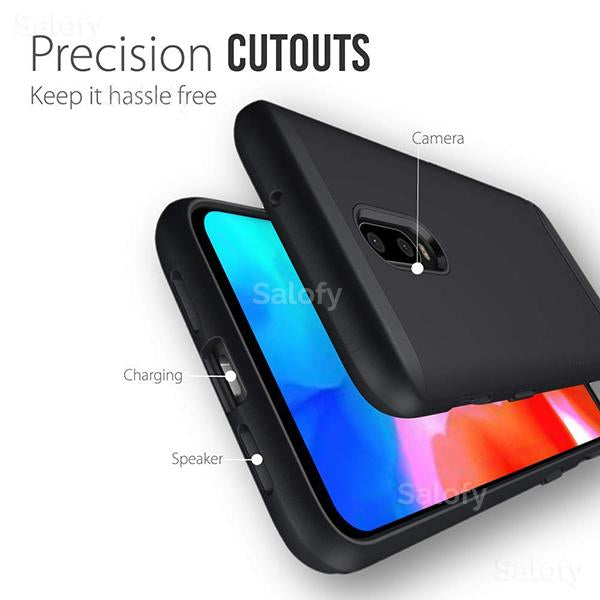 Buy 1 Get 1 FREE : One Plus 5T Rock Hard Case + Creative Case