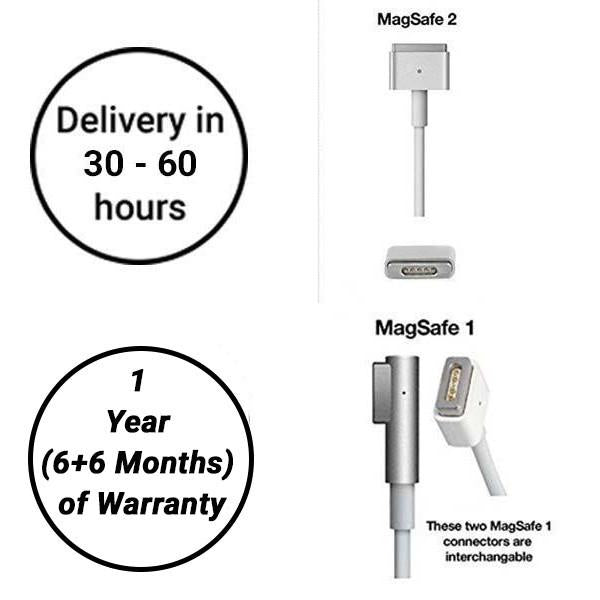 85W Magsafe 2 Apple Macbook Charger - (A1424) Delivery in 30 - 60 Hours
