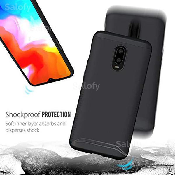 Buy 1 Get 1 FREE : One Plus 5T Rock Hard Case + Creative Case