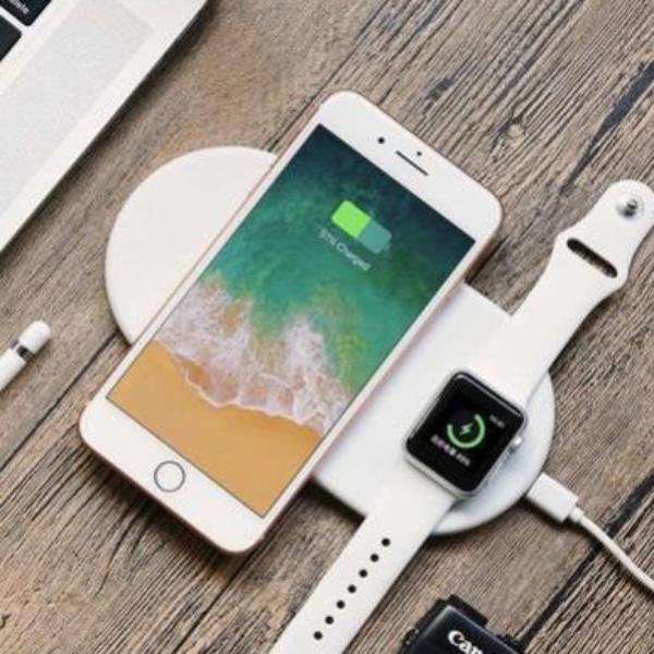 Qi Wireless AirPower Charging Pad for iPhone (XSMax, XS ,XR, X ,8 ,8Plus) +Apple Watch