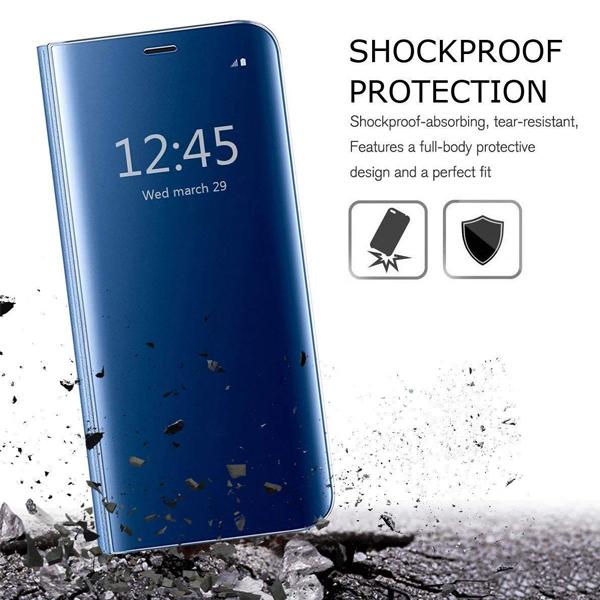 Samsung Galaxy A8 Star Flip Case No-Sensor (Premium) - Black