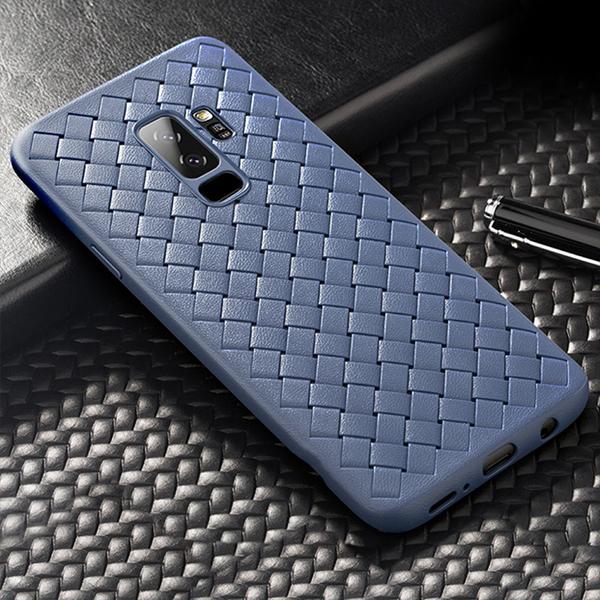 Galaxy S9 Woven Design Case- Blue