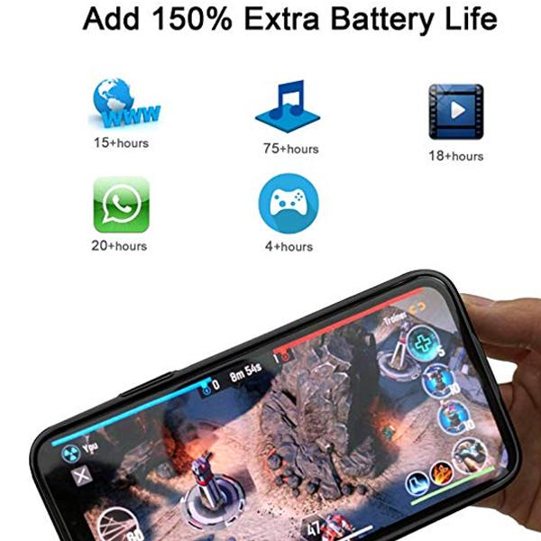 Galaxy S9 Plus Battery Case Charger Case- 5000 mAh  (With 6 Months Warranty)