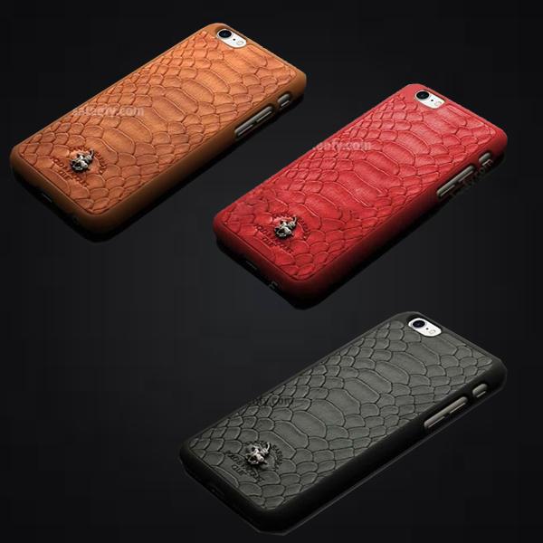 iPhone 7 Jockey Case Cover for Apple - Brown/ Black/ Red