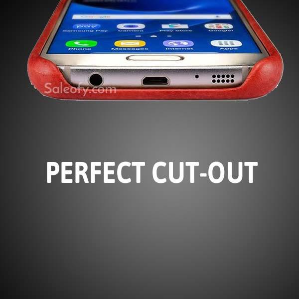 S7 Liquidmetal Back Case Cover - Red