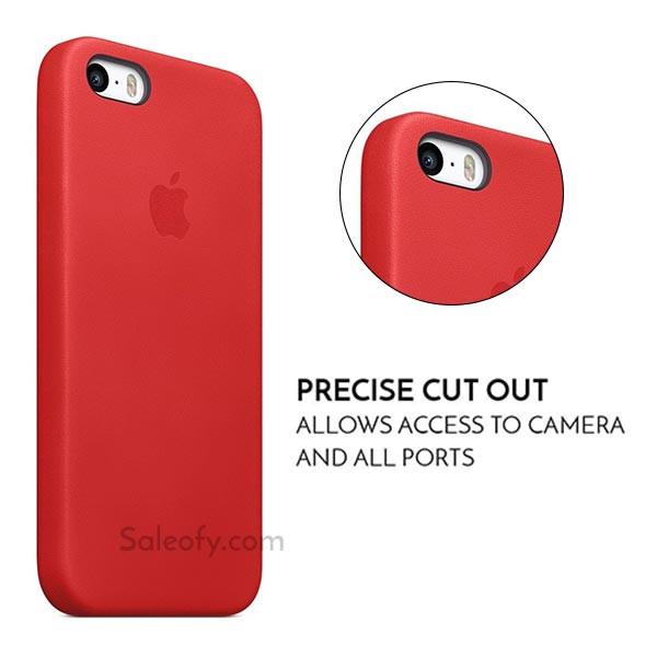 Red Aniline Case for Apple Iphone SE/5S/5
