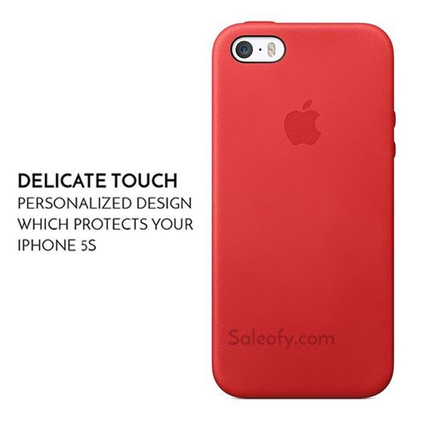 Red Aniline Case for Apple Iphone SE/5S/5