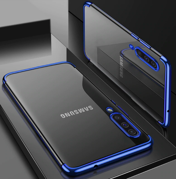 Galaxy A70 (2019) Electroplating Light Rugged Case