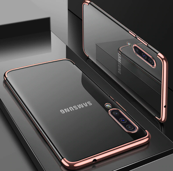 Galaxy A70 (2019) Electroplating Light Rugged Case