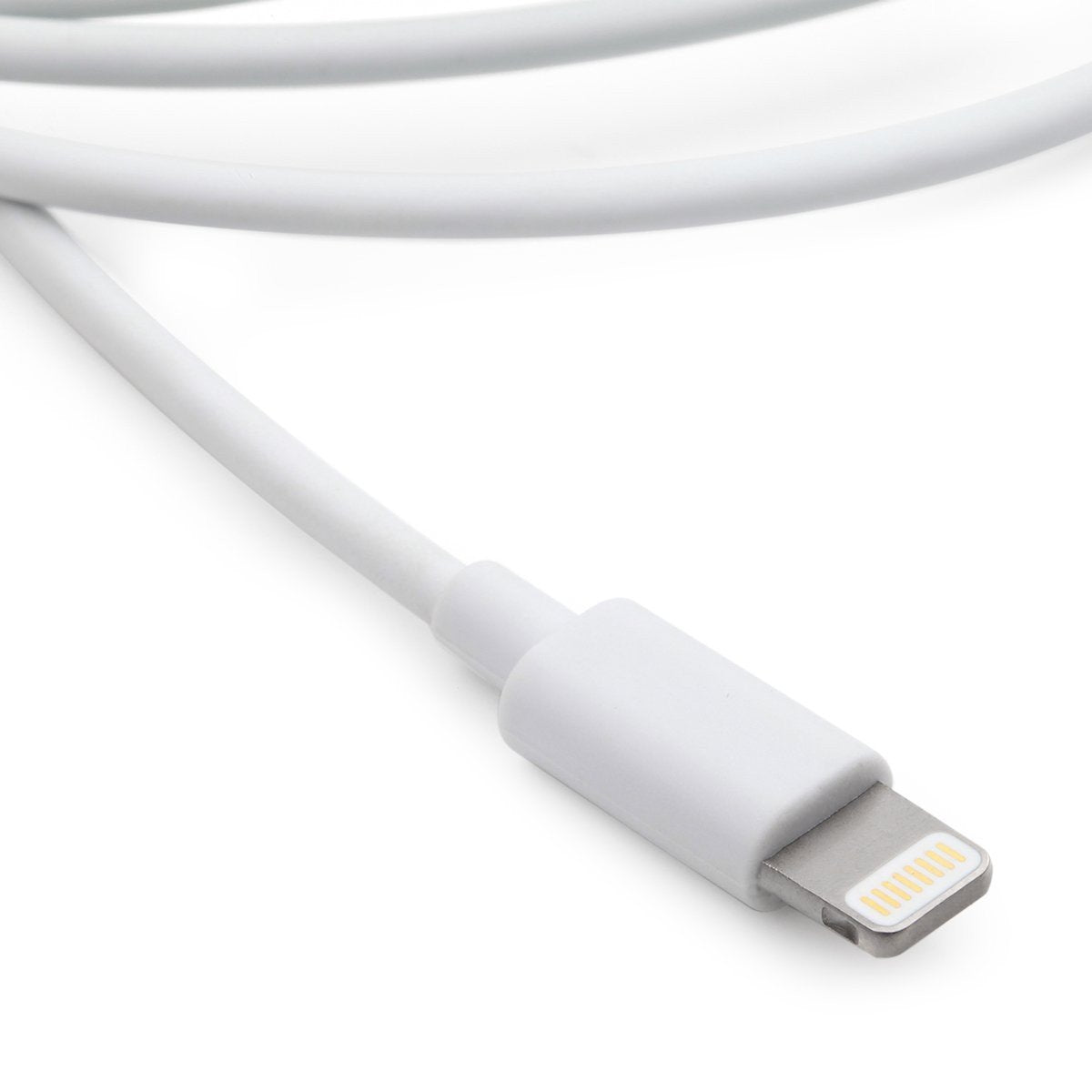 USB Generic and Compatible Data Sync White Charging Cable for Apple iPhone 6s+ 6+ 6s 6 SE 5s 5 (1 metre)