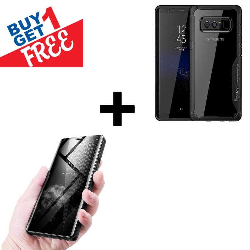 Buy 1 Get 1 FREE: Galaxy Note 8 Creative Case Plus Mirror Shine Cover