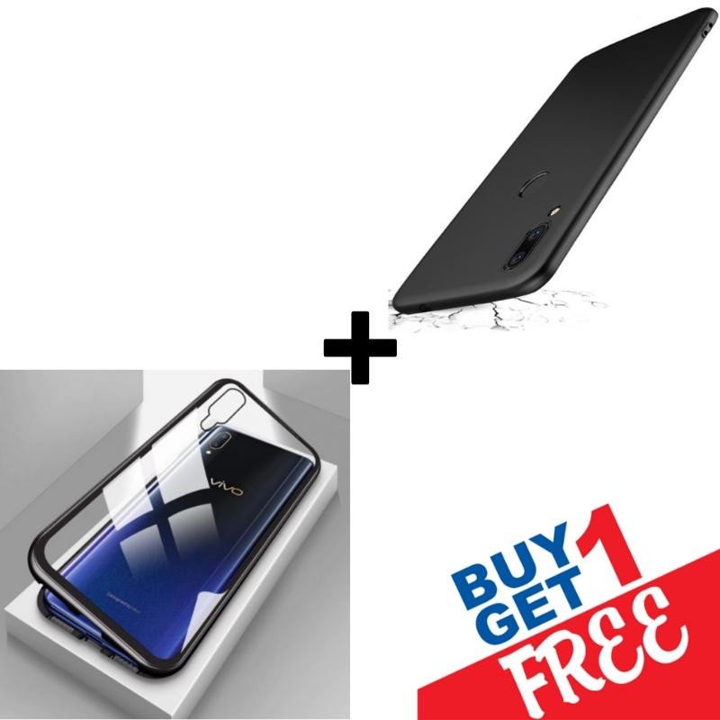 Buy 1 Get 1 FREE: Vivo V9 Magnetic Case + Creative Case