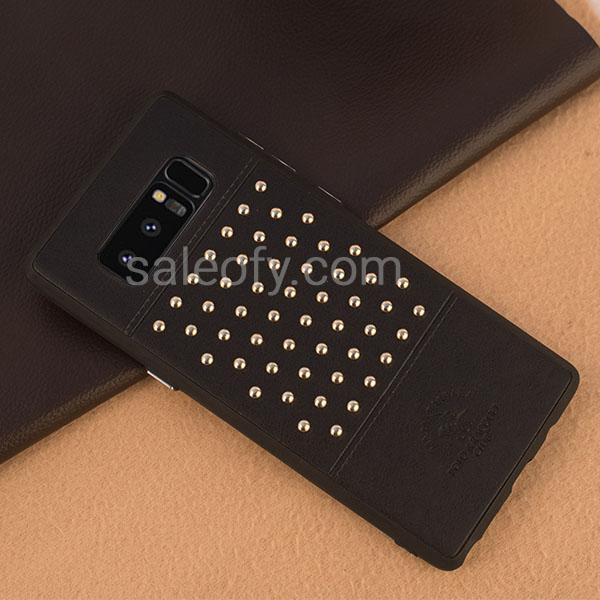 Black Creative Case for Samsung Note 8- Stud