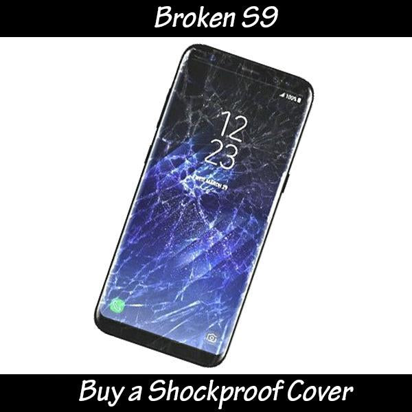 Galaxy S9 Shockproof Waterproof Case StudStar Black Thin 6.6ft Underwater IP68 Snow Proof
