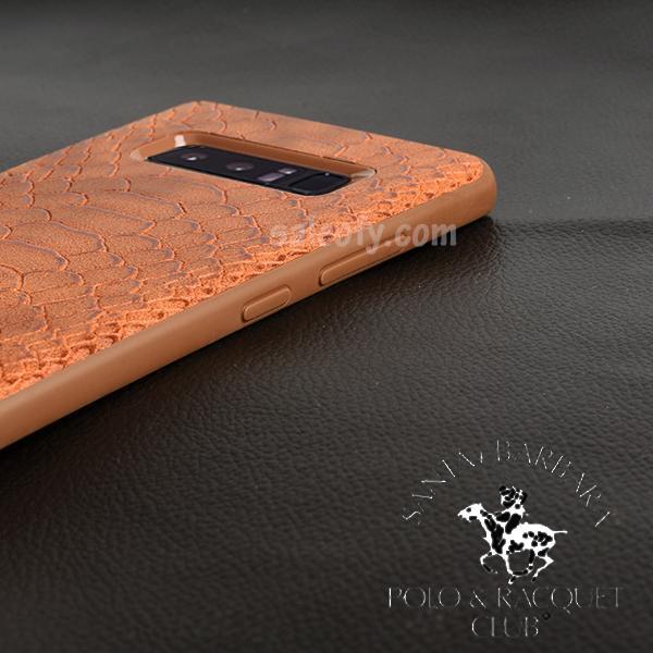 Brown Crocodile Case for Samsung Note 8