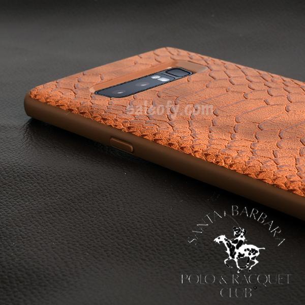 Brown Crocodile Case for Samsung Note 8
