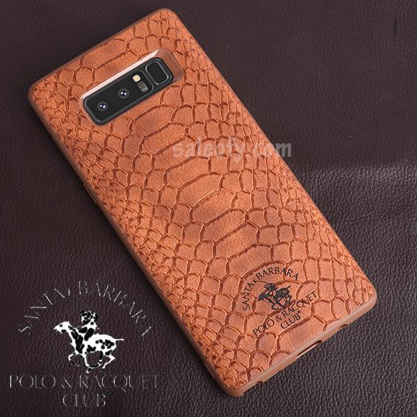 Brown Crocodile Case for Samsung Note 8