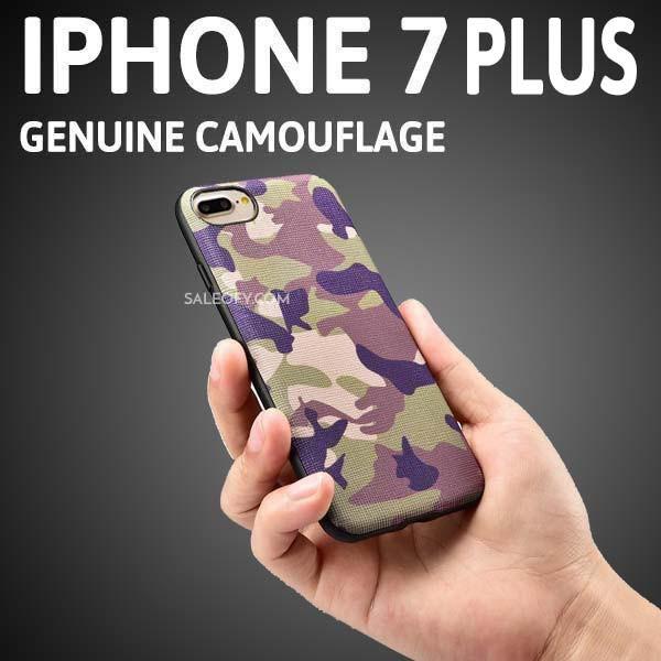 iPhone 7 Plus Military Jungle Camouflage Back Case Cover