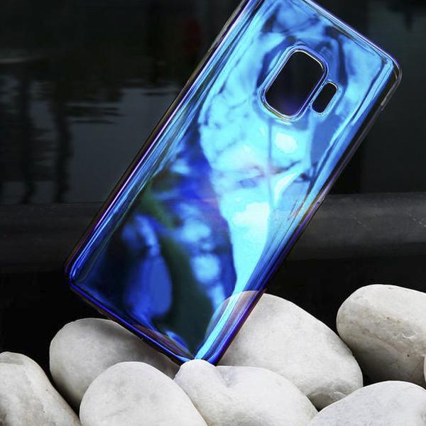 Sapphire Blue Color Changing Cover Case for Samsung Galaxy S9 Plus