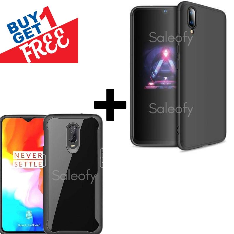 <span class ="titlehead"> Buy 1 Get 1 FREE </span></br> One Plus 6T Rock Hard Case + Creative Case <span class="titlehead1"></br>Get 2 Different Cases for price of 1 </span>