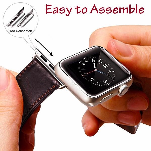 High Quality Genuine Watchband For Apple Watch 1, 2, 3 & Cellular
