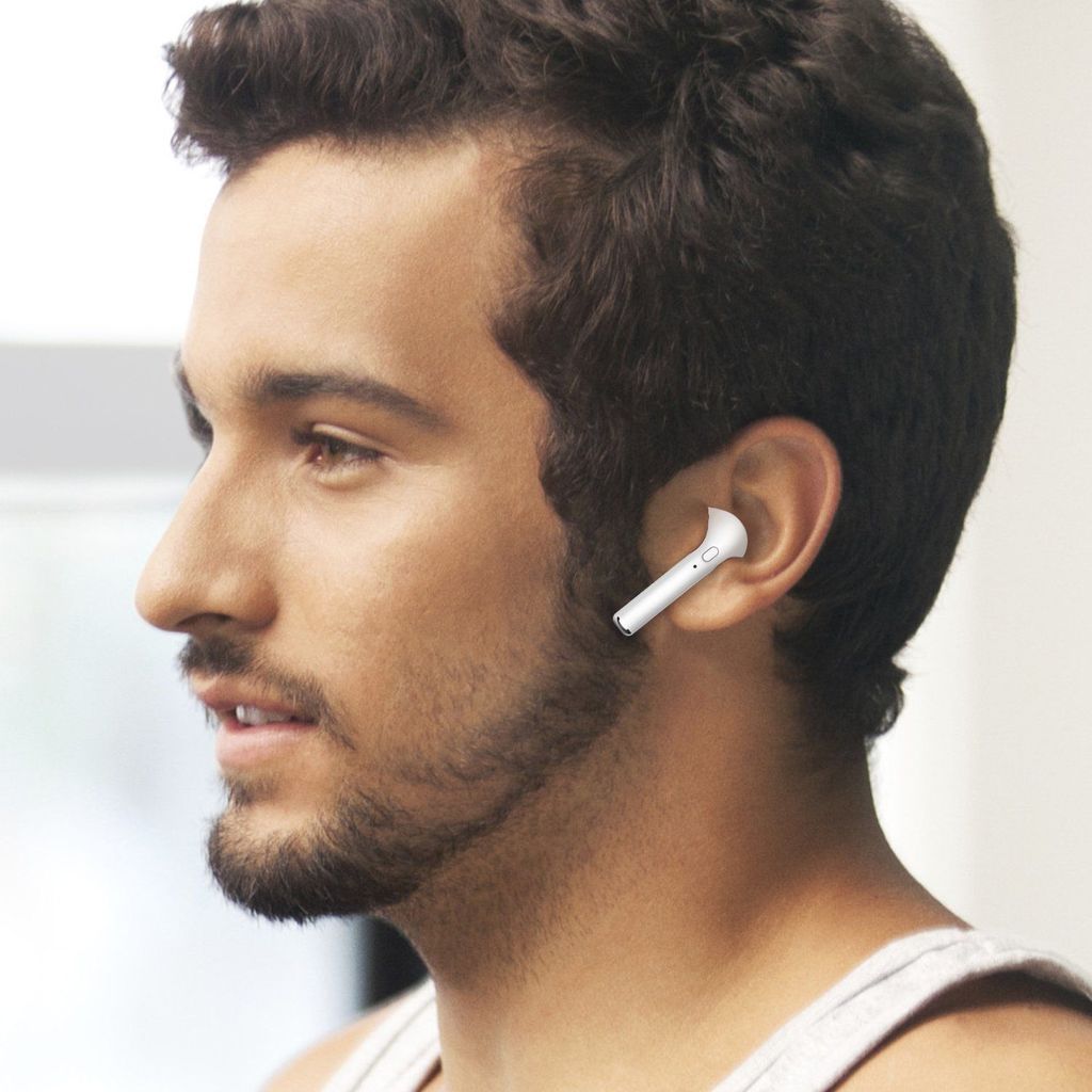 Bluetooth Earpods with Mic & Battery Case - iOS & Android Compatible