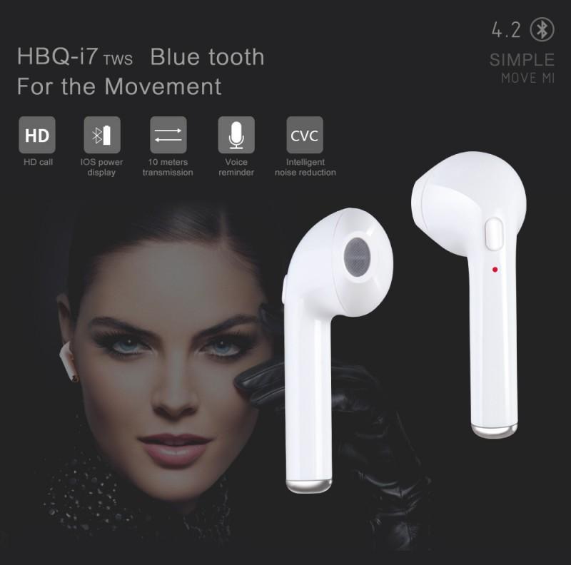Bluetooth Earpods with Mic & Battery Case - iOS & Android Compatible