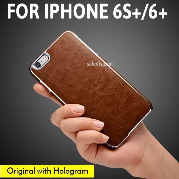 iPhone 6s Plus/ 6 Plus Electroplating Back Case Cover - Brown