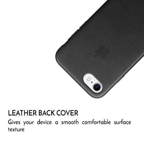 iPhone 8 PU Cover Case for Apple - Black [4.7"]
