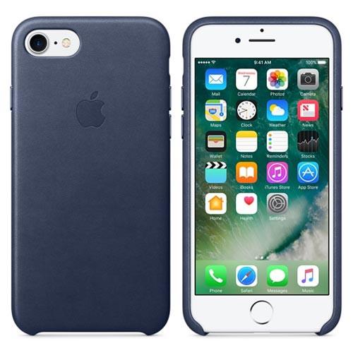 iPhone 8 PU Cover Case for Apple - Blue [4.7"]