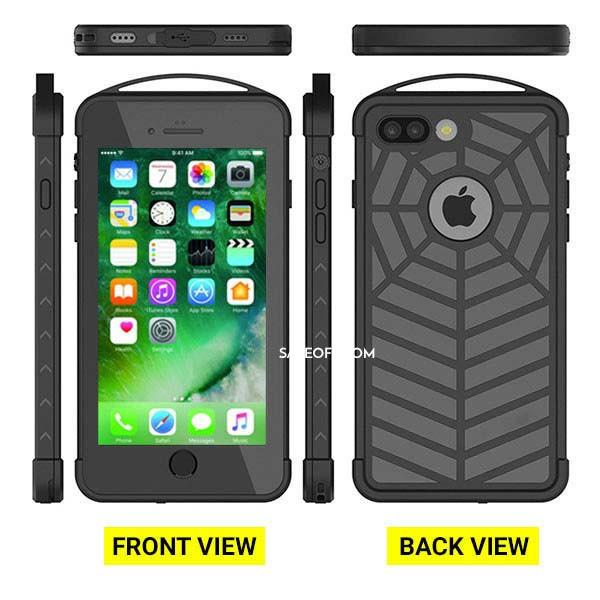 iPhone 7+ Plus WATERPROOF/ SHOCKPROOF/ SNOWPROOF ARMOR COVER CASE - BLACK