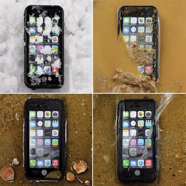 iPhone 7+ Plus WATERPROOF/ SHOCKPROOF/ SNOWPROOF ARMOR COVER CASE - BLACK