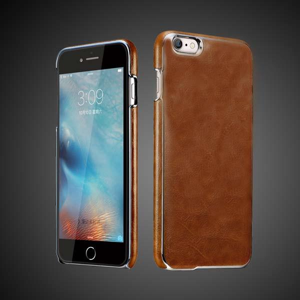 iPhone 6s Plus/ 6 Plus Electroplating Back Case Cover - Brown