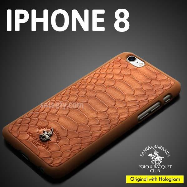 iPhone 8 Jockey Case Cover for Apple - Brown/ Black/ Red