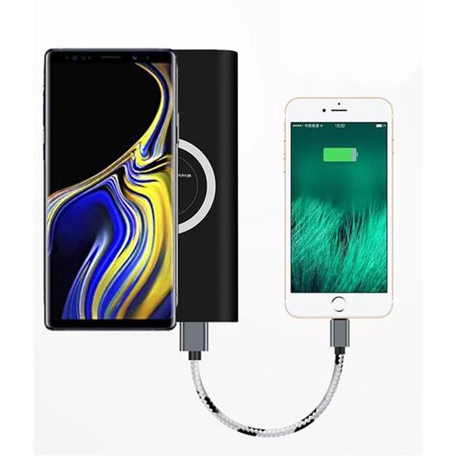 Wireless Charger + Power Bank - 10000mAh(QC/QI Ready) (6 Months Warranty)