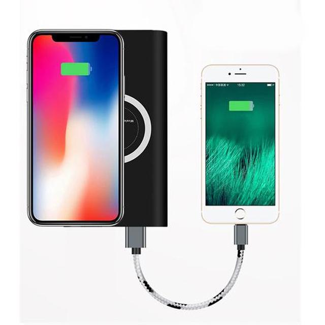 Wireless charger + Power Bank For Samsung (S9,S9Plus,S8,S8Plus)- 10000 mAh (QC/QI ready) (6 Months Warranty)