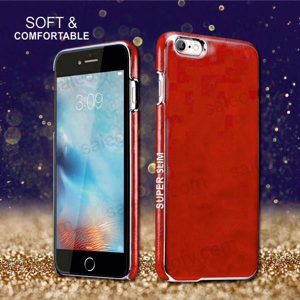 iPhone 6 Electroplating Back Case Cover - Red
