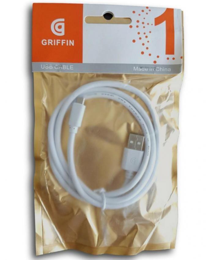 USB Data Sync and Charging White Cable for Android, Samsung, Power Bank, Nokia, LG, Windows, Micromax, Sony (1 metre)