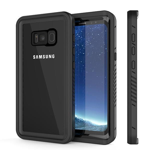Galaxy S8 Plus Shockproof Waterproof Case StudStar Black Thin 6.6ft Underwater IP68 Snow Proof