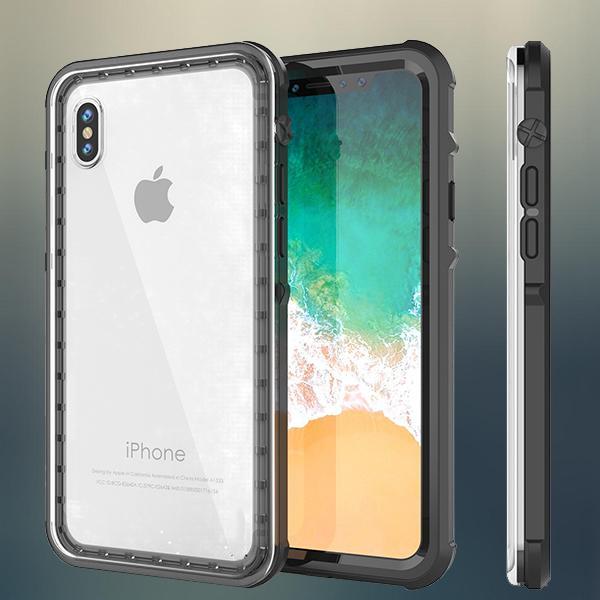 Shockproof/Waterproof Black Cover Case Cover for Apple iPhone XS/X