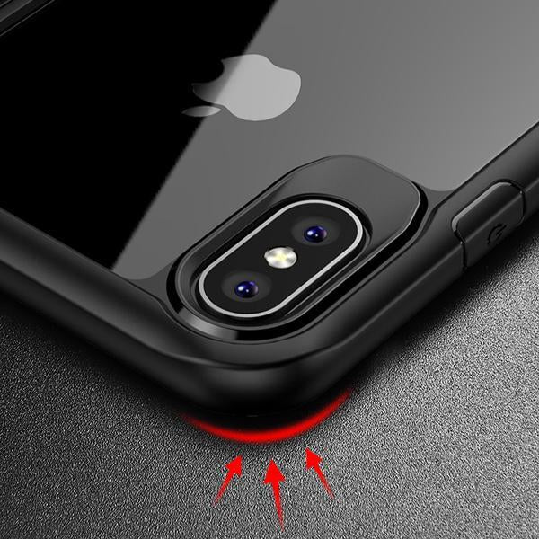 Black Cover Case Cover for Apple iPhone X/XS