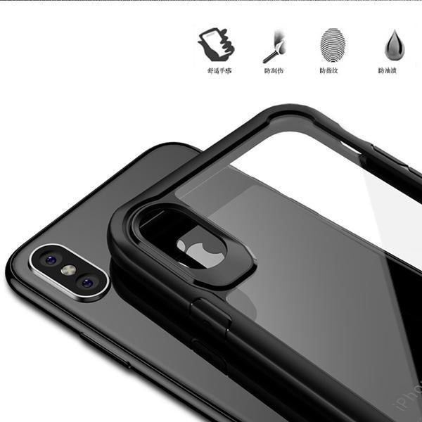 Black Cover Case Cover for Apple iPhone X/XS
