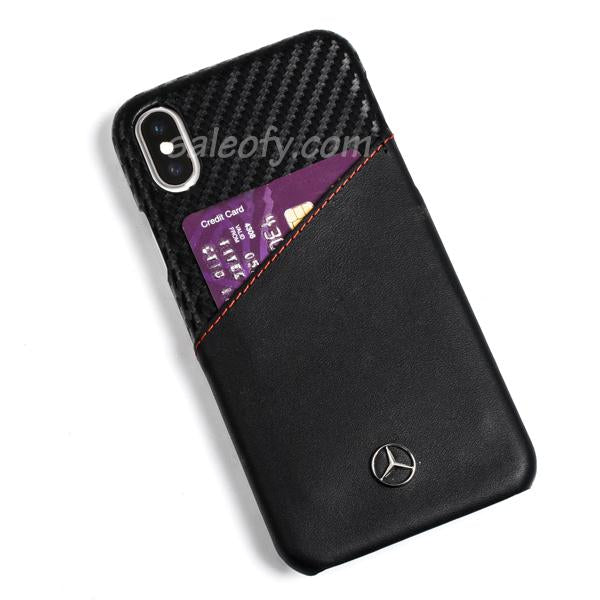 Mercedes Wallet Case Cover for iPhone XS/X