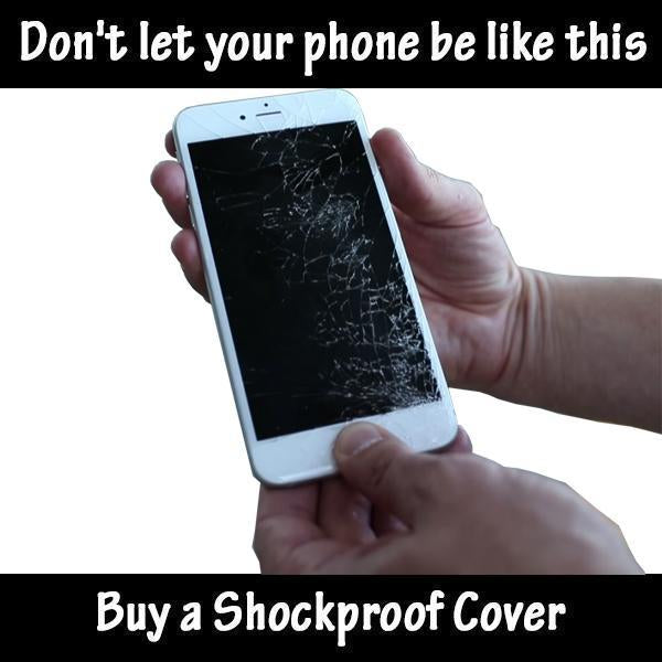 iPhone 7 Shockproof/ Snowproof/ Waterproof Armor Case Cover - Black